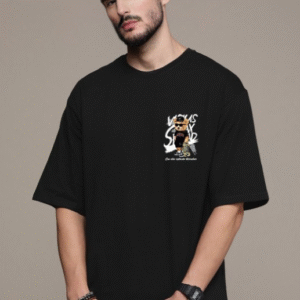 Unisex Printed Oversized T-shirt